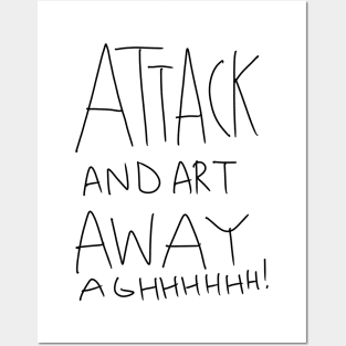 ART ATTACK ARGHH Posters and Art